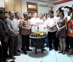 Begini Suasana Perayaan Ultah Jokowi yang Tak Sempat Dia Hadiri