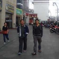 Udara Dingin Sambut Tim Haji Backpacker Syuting di Tibet