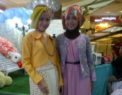 Penampilan Maksimal Hijabers Surabaya di Roadshow Hijab Hunt 2014