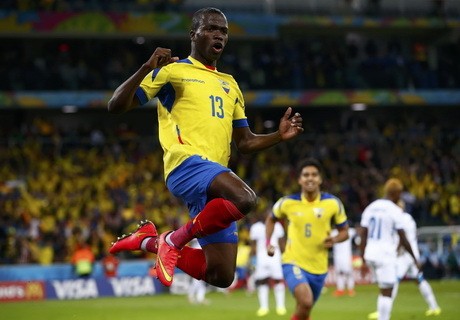 Dua Gol Enner Valencia Menangkan Ekuador