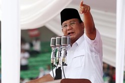 Sempat Diminta Istirahat karena Capek, Prabowo Ngotot Lanjut Pidato