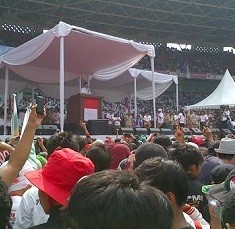 Hatta Orasi di GBK: Kita Harus Santun, Jangan Ada Black Campaign