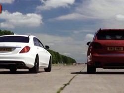 Porsche Cayenne Turbo S vs Mercy S63 AMG, Ini Hasilnya