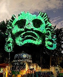 Demi Dewa Jagung, Meksiko Buat Video Mapping Tiga Dimensi