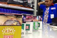 Ini Dia Penampakan Rokok dengan Gambar-gambar Seram di Minimarket