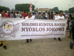 Ribuan Warga Ikut Kirab Budaya Jogja Istimewa untuk Jokowi-JK