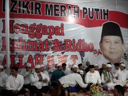 Hatta Hadiri Zikir Merah Putih Bersama Habib dan Ulama di Menteng