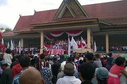 Kampanye Di Jambi, Jokowi: Pimred Tabloid Obor Harus Ditangkap