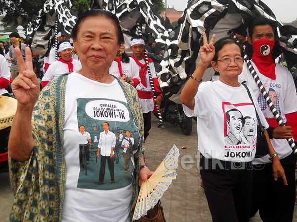 Kirab Budaya Dukung Jokowi-JK di Yogya