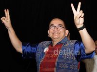 Ruhut Sitompul Deklarasi Dukung Jokowi-JK