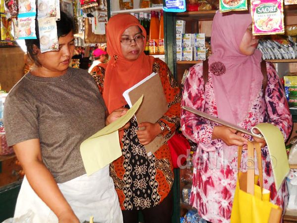 BBPOM DIY Razia di Pasar Tradisional