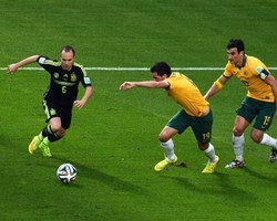 Iniesta Akhiri Piala Dunia dengan Caps ke-100
