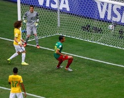 Babak Pertama Lawan Brasil, Salah Satu Penampilan Terbaik Kamerun