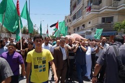 Ribuan Warga Gaza Iringi Jenazah Menkes Palestina ke Pemakaman