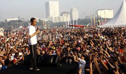 Soal Jokowi di Monas, Ahok: Dulu Juga Dipakai Kampanye Damai, Ada Orasi