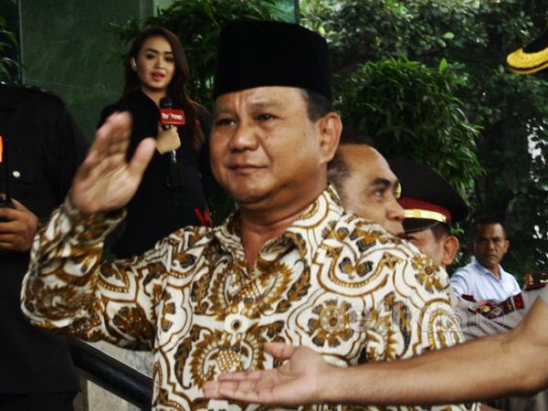 Prabowo ke KPK untuk Klarifikasi Harta Kekayaan
