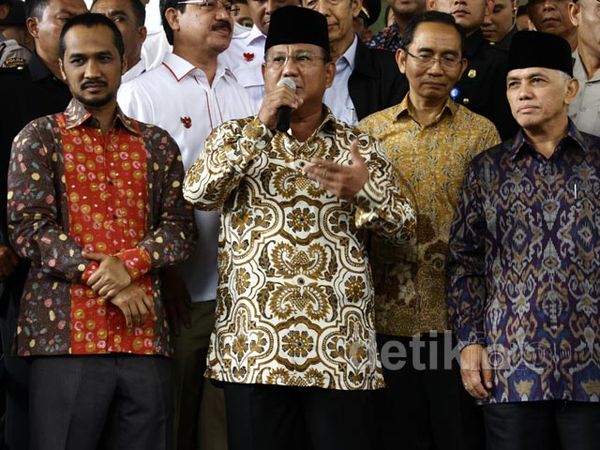 Prabowo Puji Kinerja KPK