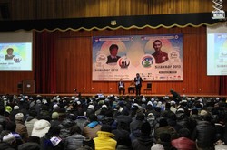 Silakbar WNI Muslim, Musik Rebana Menggema di Negeri Gingseng