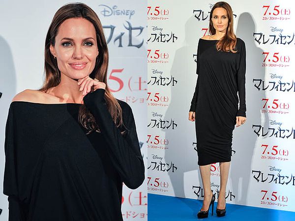 Angelina Jolie Serba Hitam di Tokyo