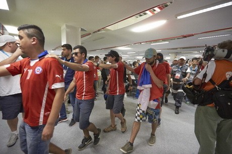Suporternya Menerobos Masuk Maracana, Chile Didenda FIFA