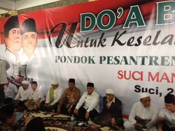 Doa Bersama di Gresik, Hatta Sebut Sekjen PPP Cocok Jadi Menteri Agama