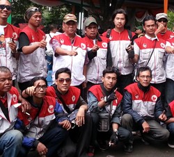 Cerita Komunitas Vespa Merah Putih Keliling Jawa Kampanye Prabowo-Hatta