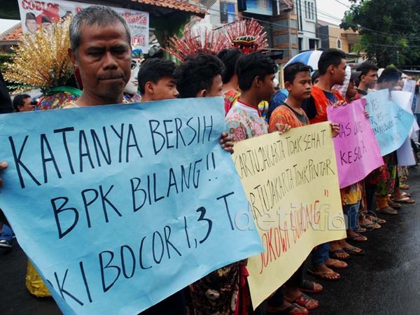 Demo Tolak Pemimpin Bohong