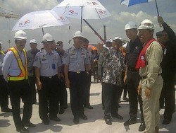 Lagi, Mendag Lutfi Kagum Lihat Proyek Pelabuhan Priok di Atas Air