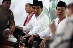 Di Depan Kyai NU, Jokowi Janji Tetapkan 1 Muharam sebagai Hari Santri