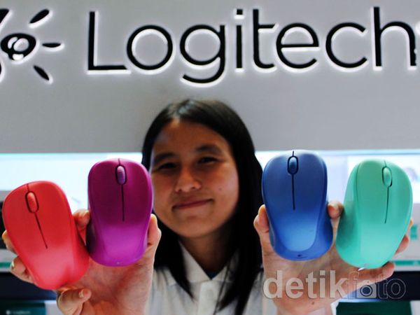 Mouse Logitech Makin Ciamik dengan Colorfull