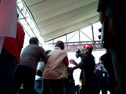 Ada Insiden Kecil Jelang Kampanye Jokowi di Madiun