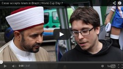 Datang untuk Nonton Piala Dunia di Brazil, Cesar Justru Masuk Islam