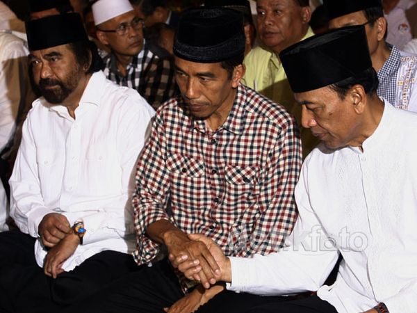 Jokowi Buka Puasa Bersama di Partai NasDem