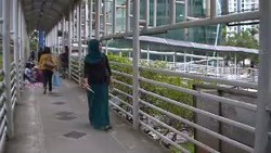 Dampak MRT, JPO Bundaran HI Digeser ke Depan Plaza Indonesia