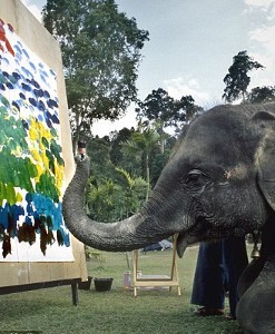 Lukisan Karya Gajah Dijual Rp 26 Juta