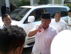 Tiba di KPU, Prabowo: Tetap Kerja Keras Yakinkan Rakyat