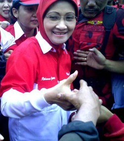 Rustriningsih Masih Enggan Tanggapi Dukungan ke Prabowo-Hatta