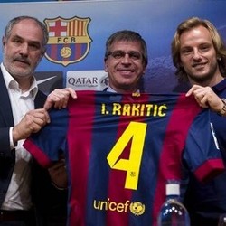 Pakai Nomor 4 di Barca, Rakitic Jadi Penerus Guardiola