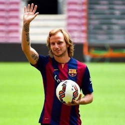 Rakitic: Aku Akan Coba Bantu Messi dan Neymar