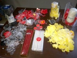 Modus Penyelundupan Baru, Sabu 2 Kg Disimpan dalam Lilin