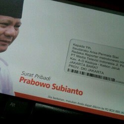 Kirim Surat ke Wartawan, Prabowo Ingin Tunjukkan Pro Kebebasan Pers