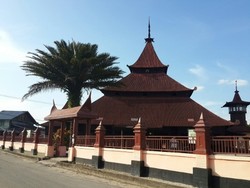 Menengok Masjid Djami Berusia 1 Abad Lebih di Kampar Riau