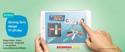 BCA KlikPay Deal! Barang Seru Harga Rp 10 Ribu Kembali Hadir di Periode V (1 - 3 Juli 2014)