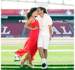 Inspirasi Foto Pre Wedding Bertema Bola ala Pemain Piala Dunia Timnas AS