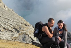 Bule Prancis Saja Jatuh Cinta dengan Kawah Ijen Banyuwangi