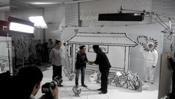 Di Sela Kampanye, Jokowi Sempatkan Syuting Video Bersama Kabayan