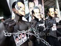 Aksi Demo Desak KPK Usut Mafia Migas