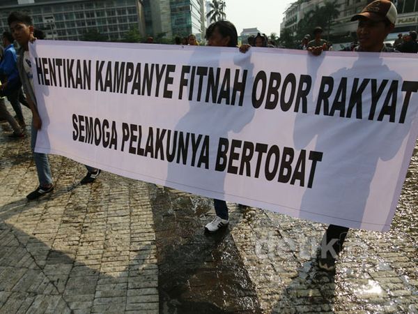 Aksi Tolak Kampanye Hitam