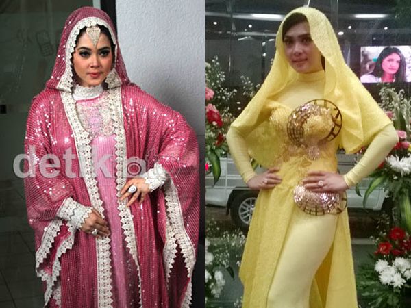 Gaya Islami Syahrini dari Tahun ke Tahun