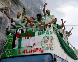 Timnas Aljazair Sumbangkan Hadiahnya untuk Warga Gaza